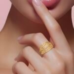 ⁦خاتم ذهب عيار 21 الوزن 1.60 جرام⁩ - الصورة ⁦2⁩