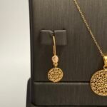 ⁦نصف طقم ذهب عيار 21 الوزن 4.63 جرام⁩ - الصورة ⁦4⁩