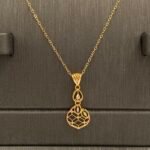 ⁦نصف طقم ذهب عيار 21 الوزن 3.32 جرام⁩ - الصورة ⁦3⁩