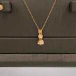 ⁦نصف طقم ذهب عيار 21 الوزن 2.60 جرام⁩ - الصورة ⁦2⁩