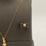 ⁦نصف طقم ذهب عيار 21 الوزن 2.60 جرام⁩ - الصورة ⁦3⁩