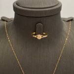 ⁦نصف طقم ذهب عيار 21 الوزن 2.60 جرام⁩ - الصورة ⁦4⁩