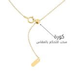 ⁦اسواره ذهب عيار 18 الوزن 1.17 جرام⁩ - الصورة ⁦3⁩