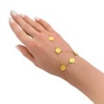 كف ذهب عيار 18 الوزن 1.60 جرام