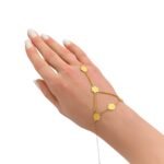 كف ذهب عيار 18 الوزن 1.11 جرام