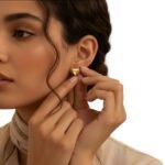 حلق طبي ذهب عيار 18 الوزن 0.28 جرام