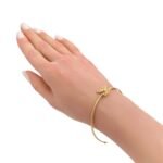 اسواره ذهب عيار 21 الوزن 2.14 جرام