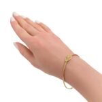 اسواره ذهب عيار 21 الوزن 2.07 جرام