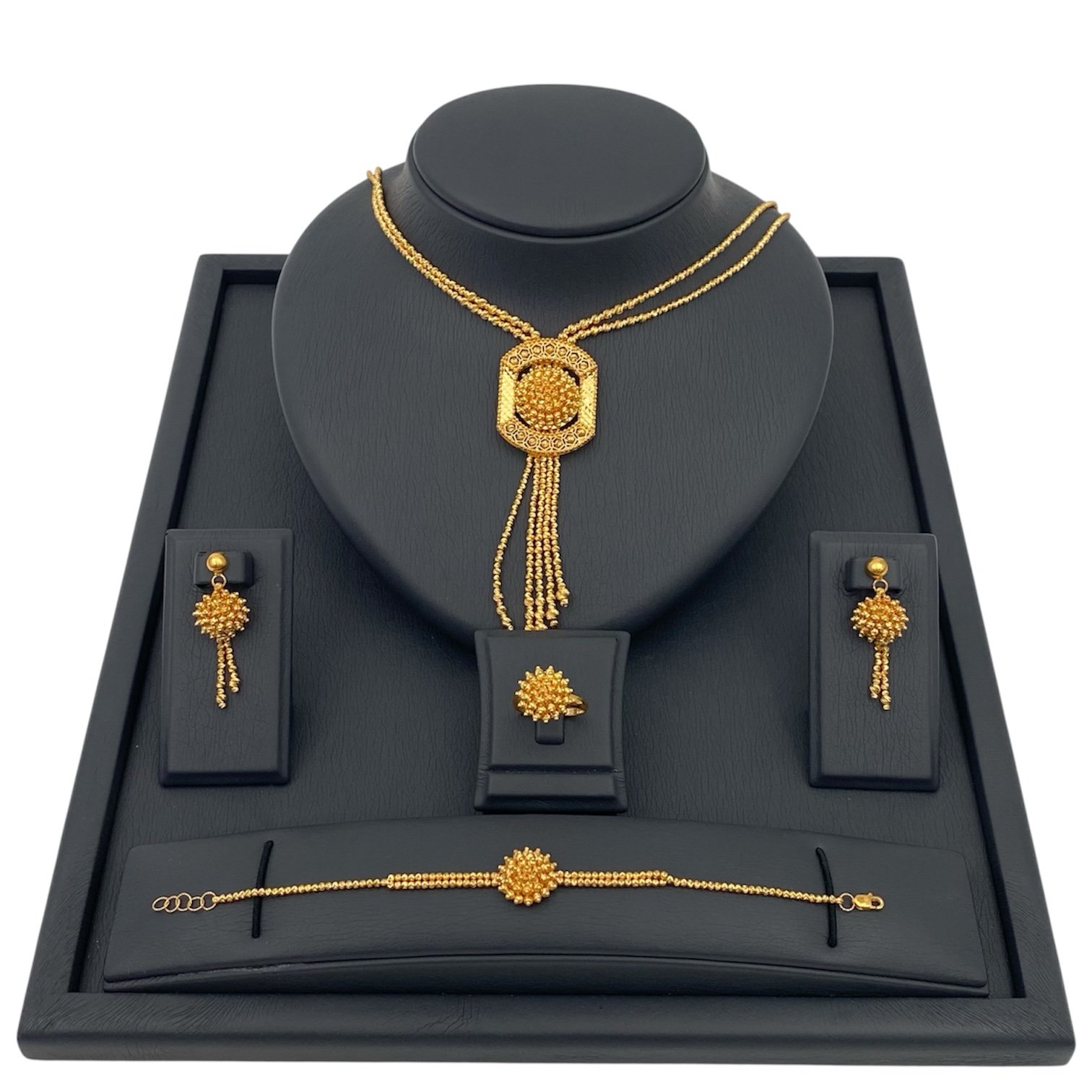 photoroom_20260209_224851 طقم ذهب عيار 21 الوزن 51.33 جرام - الصورة 1