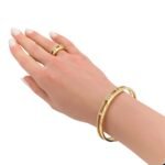 اسواره ذهب عيار 18 الوزن 14.72 جرام