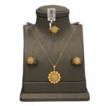 نصف طقم ذهب عيار 21 الوزن 6.16 جرام