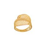 خاتم ذهب عيار 21 الوزن 1.55 جرام