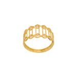 خاتم ذهب عيار 21 الوزن 1.30 جرام