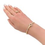 اسواره ذهب عيار 18 الوزن 9.17 جرام